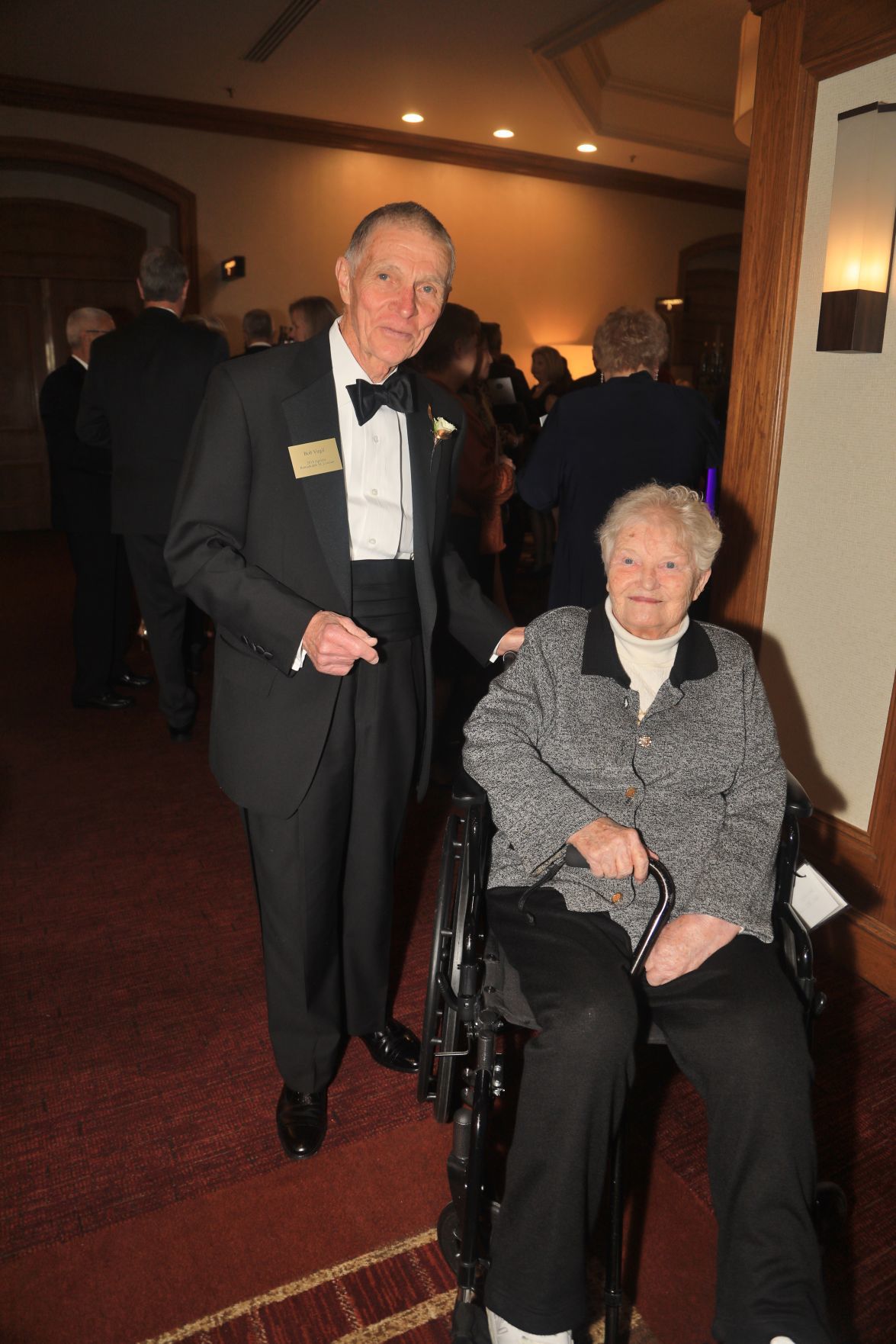 Bob and Gerry Virgil, honoree